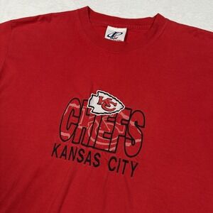 Vintage Kansas City Chiefs Shirt‎ Mens Large NFL Football 90s Vintage Tee